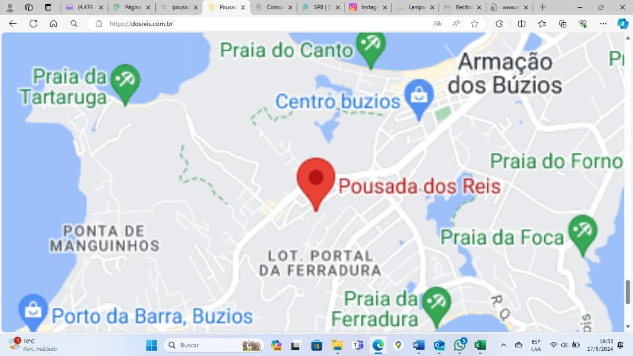 الشقق الفندقية Búziosفي  Departamento Dos Reis المظهر الخارجي الصورة